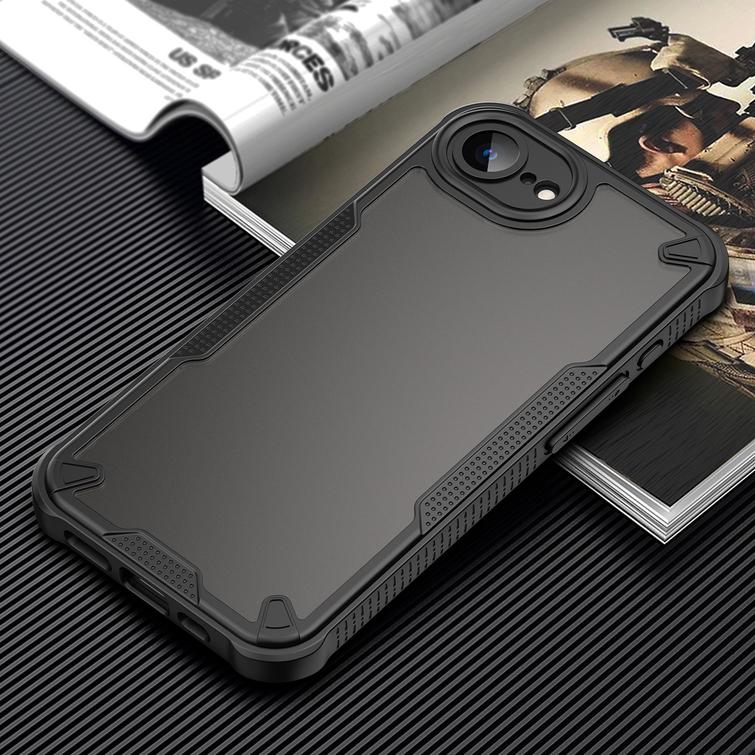 Defender Matt case for iPhone 16e black