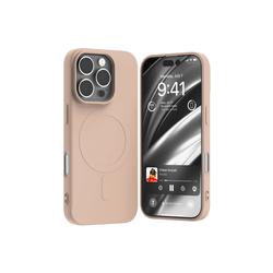 Mercury Semi-Silicone MagSafe for iPhone 16 Pro (6.3) sand pink