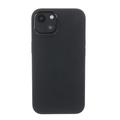 Satiinikuori iPhone 15 Plus 6,7":lle, musta