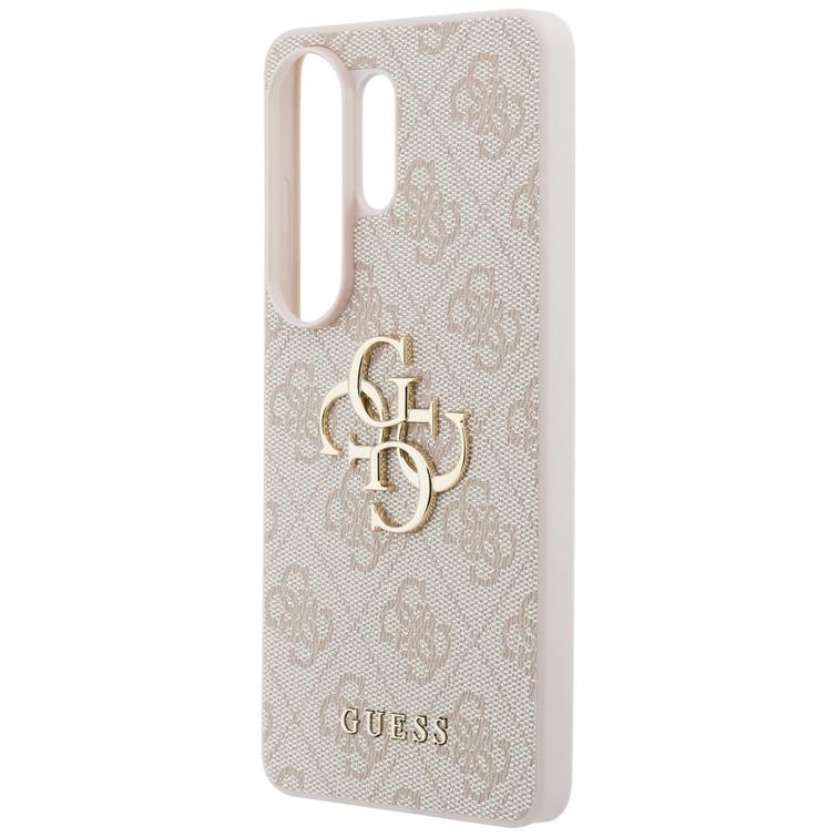 Guess case 4G Big Metal Logo for Samsung Galaxy S26 Ultra pink
