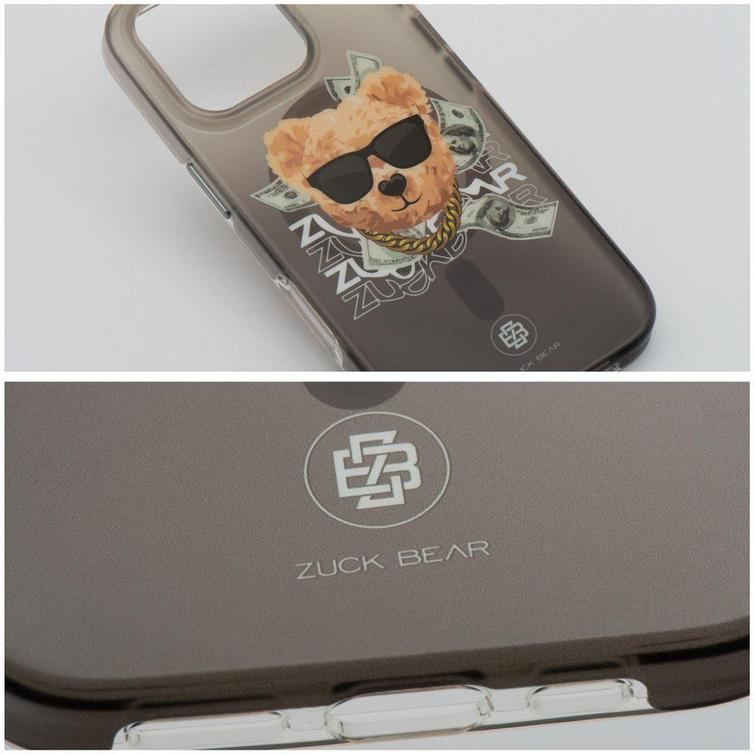Nakładka Zuck Bear Harold Magsafe do Iphone 16 Pro Max black TTT