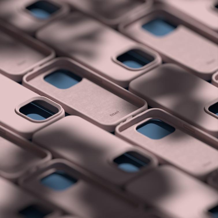 Etteri silikonikotelo Samsung Galaxy A54 5G vaaleanpunaiselle