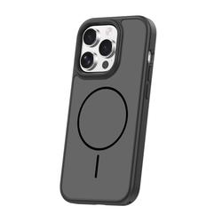 Frame Thin Mag -suojakuori iPhone 15 Pro 6,1":lle, musta