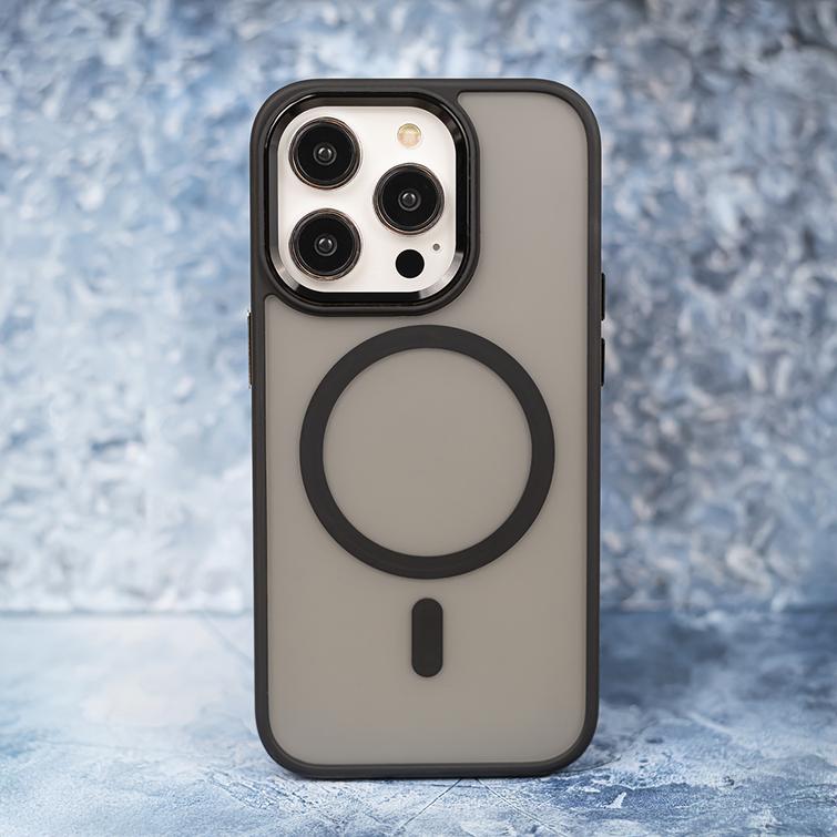 Frozen Mag -suojakuori iPhone 17 6,3":lle, musta