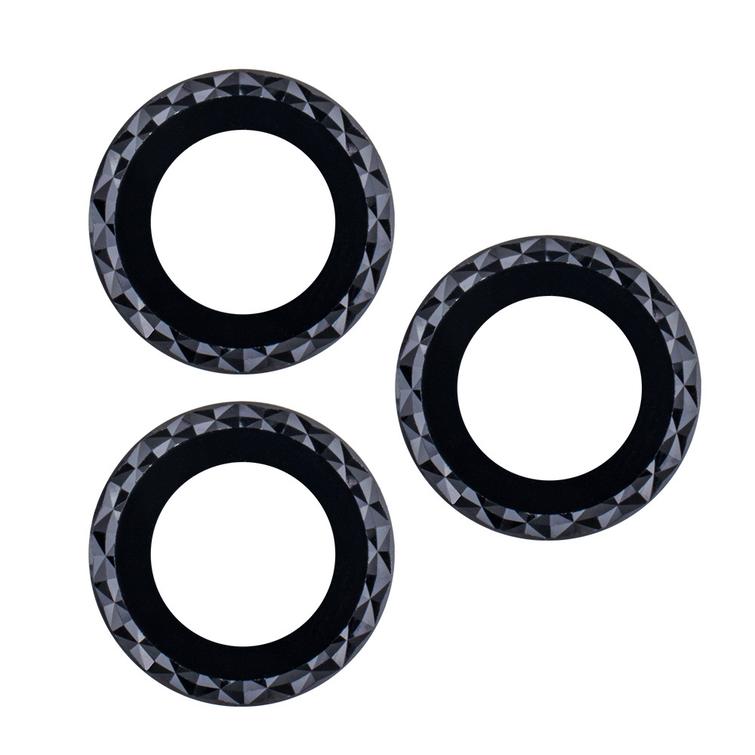 iPhone 11 -puhelimen lasit, musta rombikuvio (2 kpl)