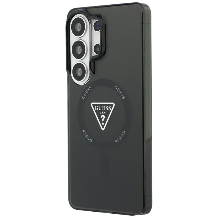 Guess case IML Gradient Triangle MagSafe for Samsung Galaxy S26 Ultra black