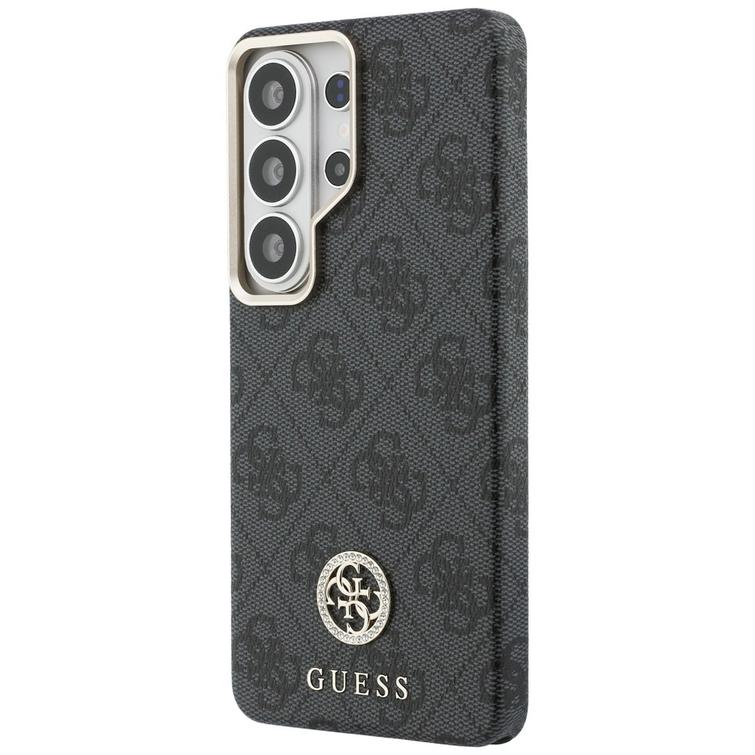 Guess case 4G Rhinestone Round Logo MagSafe for Samsung Galaxy S26 Ultra black