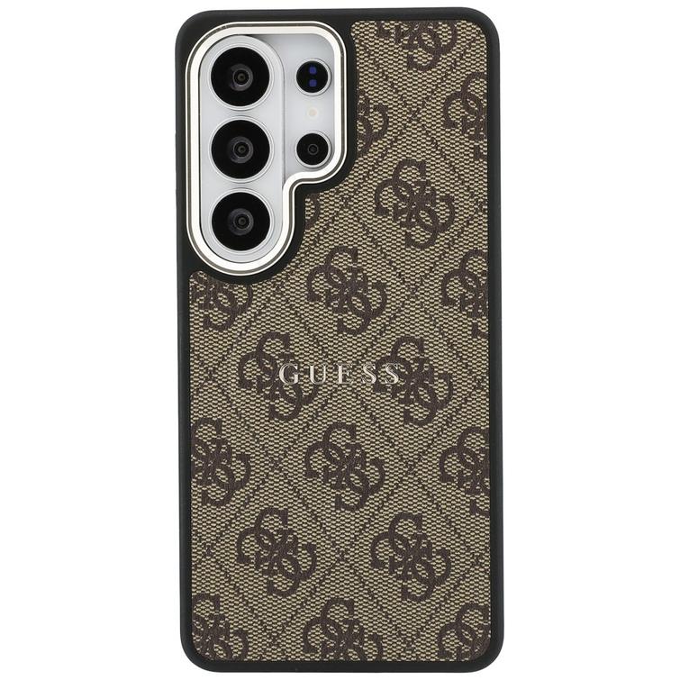 Guess case 4G Embossed Ring MagSafe for Samsung Galaxy S26 Ultra brown