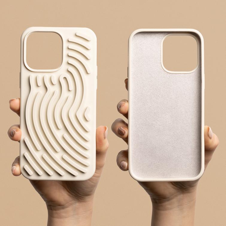 DIY Snake case for iPhone 14 6,1" beige
