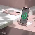 Etteri Silicone Mag kotelo iPhone 16 6,1" vaaleanpunaiselle