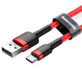 Baseus-kaapeli Cafule USB - USB-C 1,0 m 3A punainen