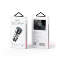 YESIDO CAR CHARGER Y49 PD 30W QC3.0 18W USB-A+C BLACK