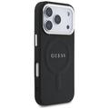 Guess Classic Logo MagSafe -kotelo iPhone 17 Prolle, musta