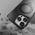 Etteri Matt Mag Ring kotelo iPhone 15 Pro Max 6,7" mustalle