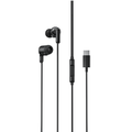 XO langalliset nappikuulokkeet EP84 USB-C musta