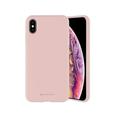 Mercury Silicone iPhone 15 Plus 6,7" r&oacute;żowo-piaskowa