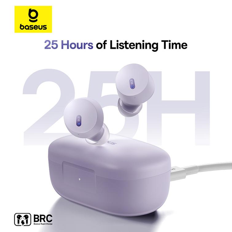 Baseus Bowie E18 True Langattomat Kuulokkeet, Tähtivioletti