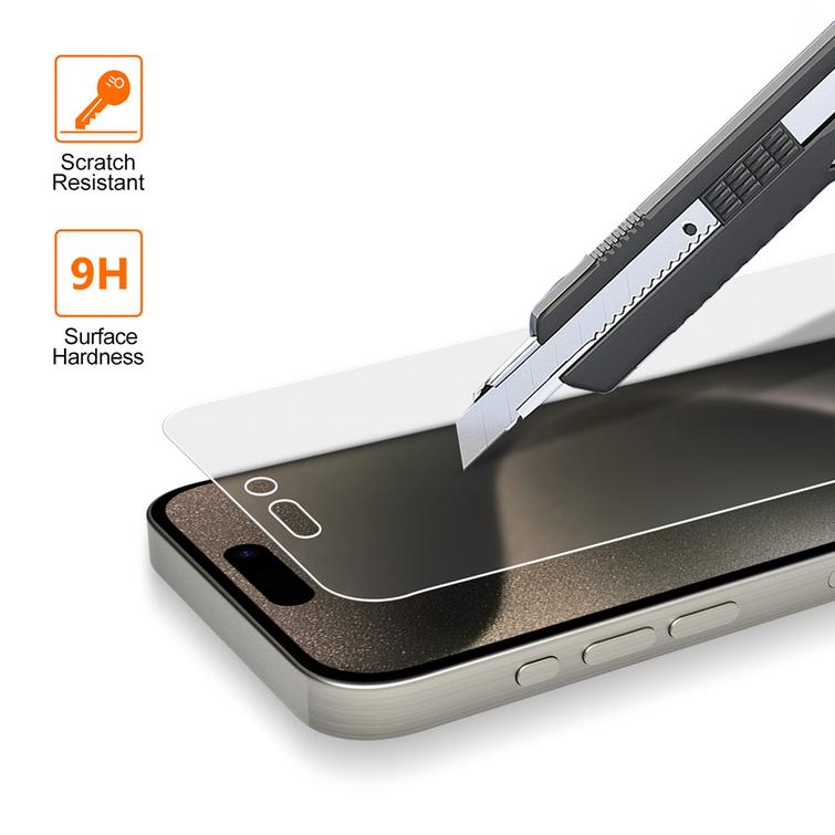 Vmax karkaistu lasi 0.33mm kirkas lasi iPhone 12 / 12 Pro 6,1" mattapintainen