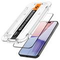 Spigen karkaistu lasi GLAS.TR "EZ FIT" FC 2-PACK iPhone 15 Pro Max 6,7" musta