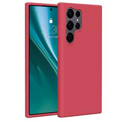 Etteri silikonikotelo Samsung Galaxy S23 Ultra vadelmalle