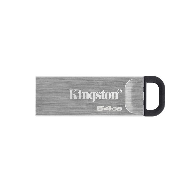 Kingstonin muistitikku 64 Gt USB 3.0 DT Kyson metalli
