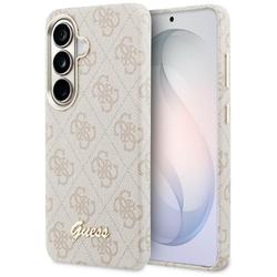 Guess case 4G Script MagSafe for Samsung Galaxy S26 pink