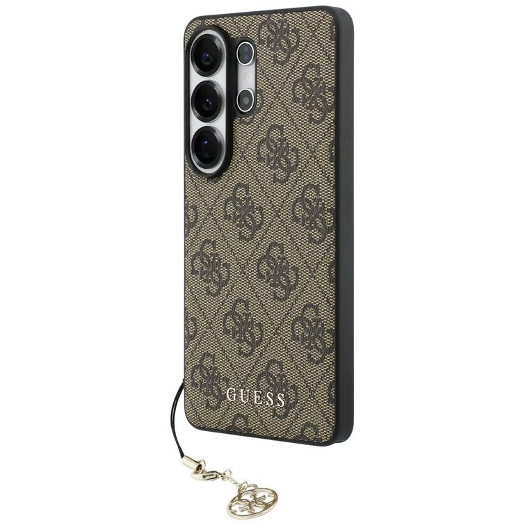 Guess case 4G Classic Logo Charm MagSafe for Samsung Galaxy S26 Ultra brown
