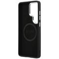 Guess case Fixed Glitter Triangle MagSafe for Samsung Galaxy S26 Ultra black