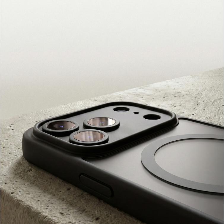 Mag Matt case for Samsung Galaxy S25 Ultra black camera protection