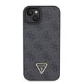 Guess case for iPhone 15 Plus 6,7" GUHCP15MP4TDSCPK black hardcase Crossbody 4G Metal Logo