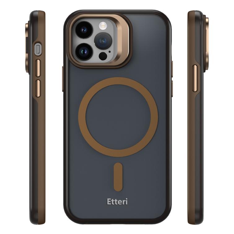 Etteri Morning Fog suojakuori iPhone 12 / 12 Prolle 6,1'' ruskea