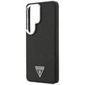 Guess case Fixed Glitter Triangle MagSafe for Samsung Galaxy S26 Ultra black