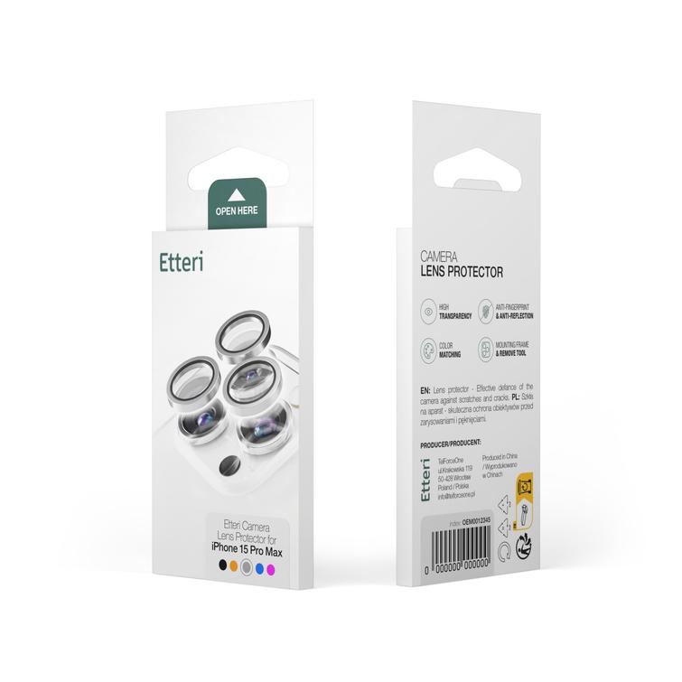 Etteri camera lens protector for Samsung Galaxy S26 silver