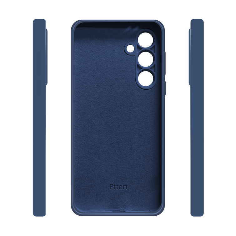 Etteri-silikonikotelo Samsung Galaxy A56 5G:lle, tummansininen