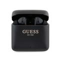 Guess Bluetooth-kuulokkeet GUTWSSU20ALEGK TWS + latausasema mustat printtilogolla