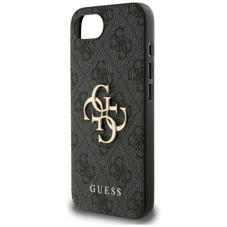 Guess HC 4G PU Big Logo Case for iPhone 16e Black