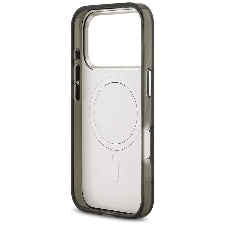 Karl Lagerfeld -kotelo iPhone 17 Pro 6,3" IML Aquarelle Karl & Logo MagSafe musta