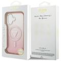 Guess Case Magsafe IML -liukuv&auml;rj&auml;yskotelo iPhone 17:lle, pinkki