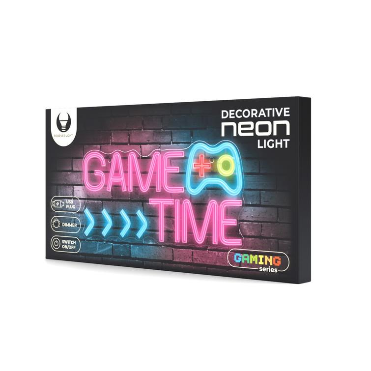Forever Light Neon PLEXI LED GAME TIME multicolor FPNE34