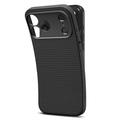Spigen Liquid Air -suojakuori iPhone 17 Prolle, mattamusta