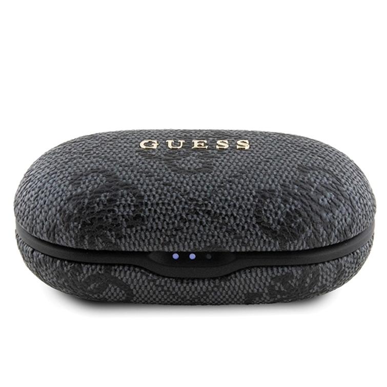 Guess Bluetooth-kuulokkeet GUTWSP4EGK TWS ENC 4G PU METAL LOGO musta