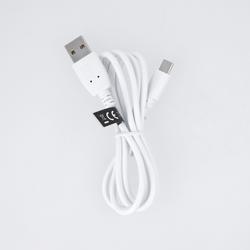Maxlife-kaapeli USB - USB-C 1,0 m 3A valkoinen