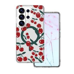 Cherry Mag case for Samsung Galaxy S26 Ultra transparent