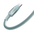 Baseus-kaapeli Discolor USB - USB-C 100W 1m Sinivihre&auml;
