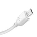 XO-kaapeli NB103 3in1 USB - Lightning + USB-C + microUSB 1,0 m 2,1A valkoinen