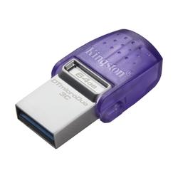 Kingstonin 64 Gt:n muistitikku USB 3.0 / USB 3.1 DT microDuo 3C + USB-C