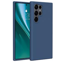 Etteri silikonikotelo Samsung Galaxy S23 Ultra tummansiniselle