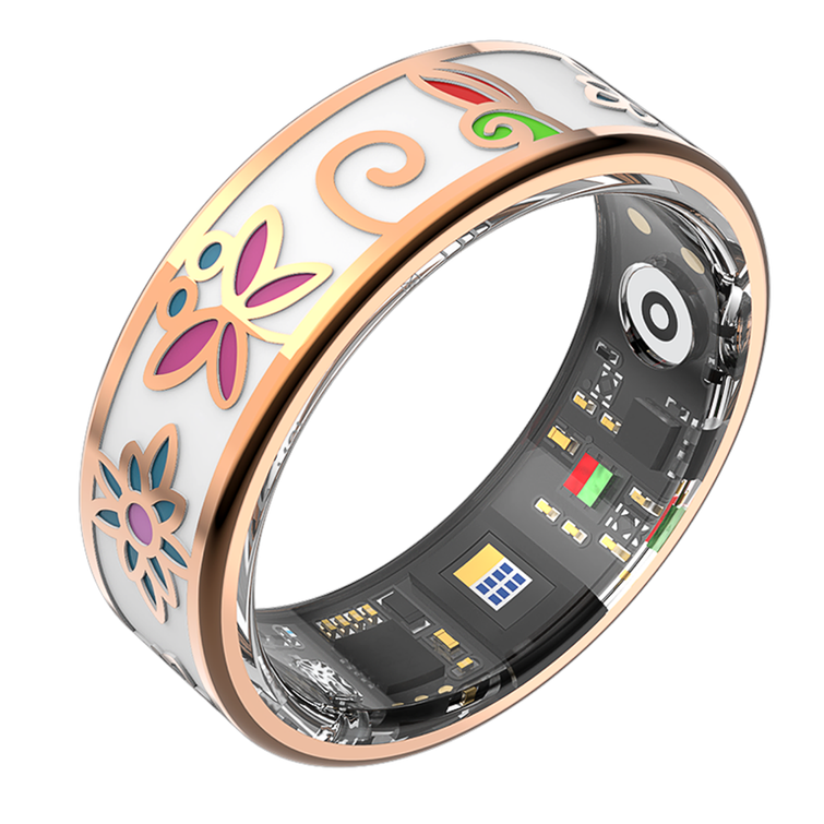 Forever Smartring Botanical SR-101 rose gold size 6