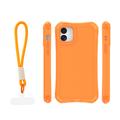 Safepop case with strap for iPhone 11 orange