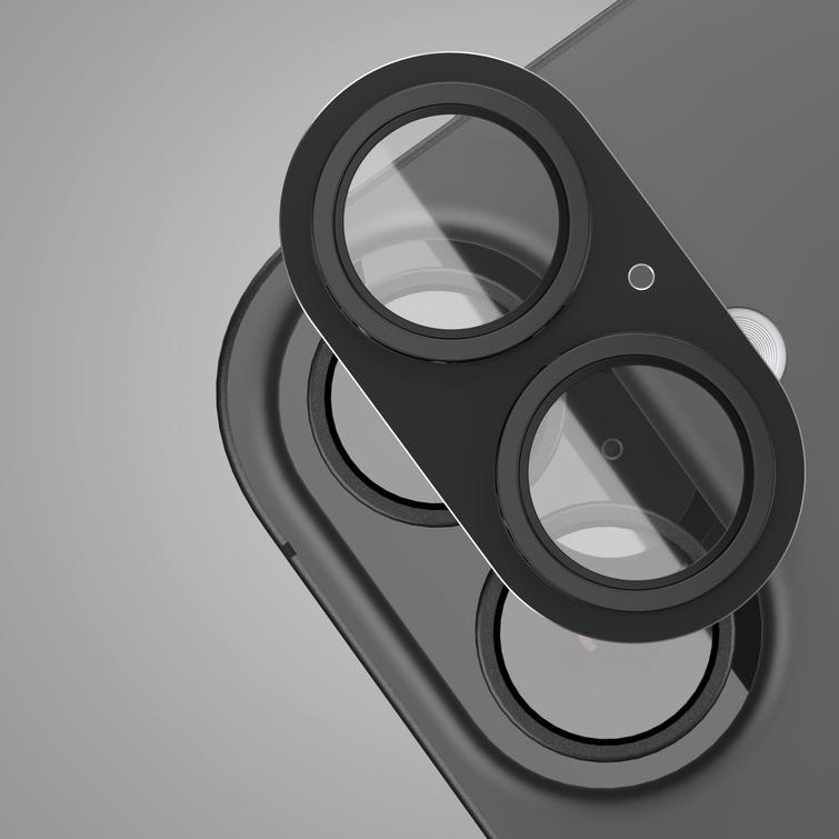 Etteri-kokonaissuoja iPhone 17:lle, musta